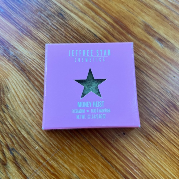 MONEY HEIST New in Box Jeffree Star Artistry Single Shadow‎ Pressed Pigment Gold - Picture 6 of 8